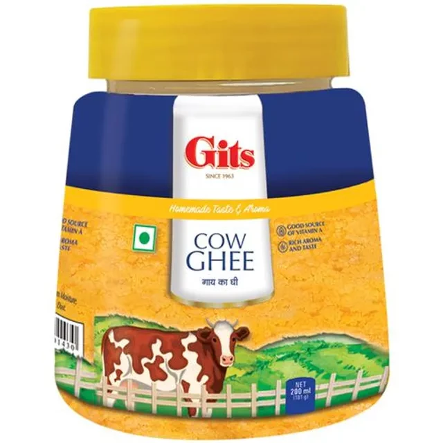 Gits Ghee-Tuppa, 200 ml Jar-1.webp